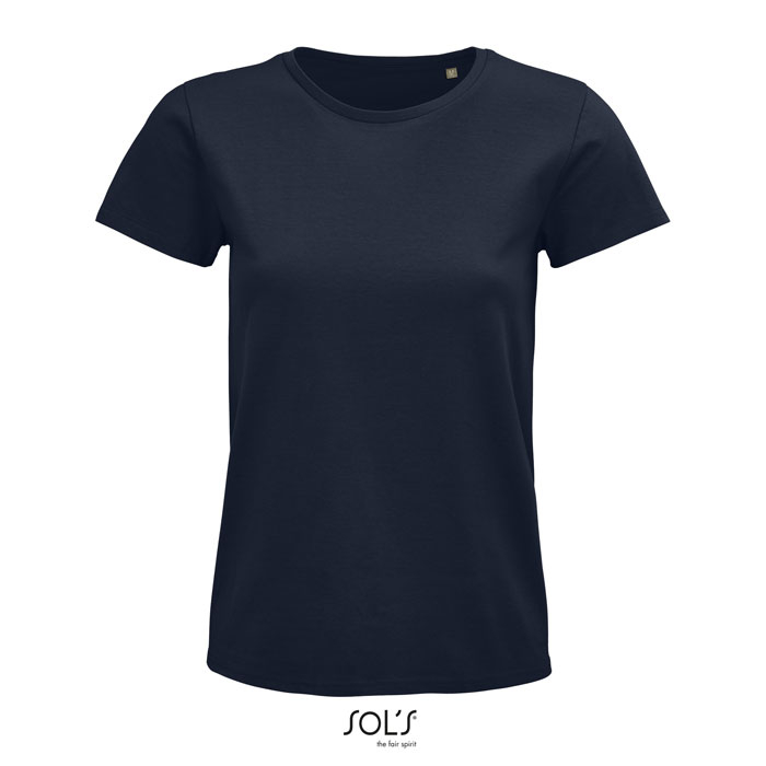 Tshirt promotionnel coton bio femme 175g - PIONEER French Marine
